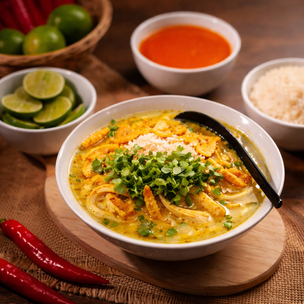 Soto Ayam Telur Muda